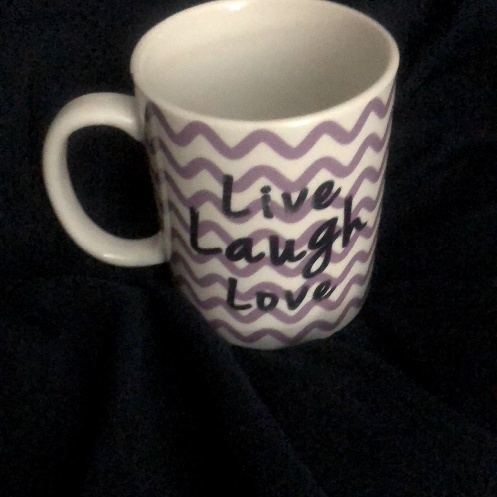LIVE LAUGH LOVE Coffee mug, By Graydon Hall